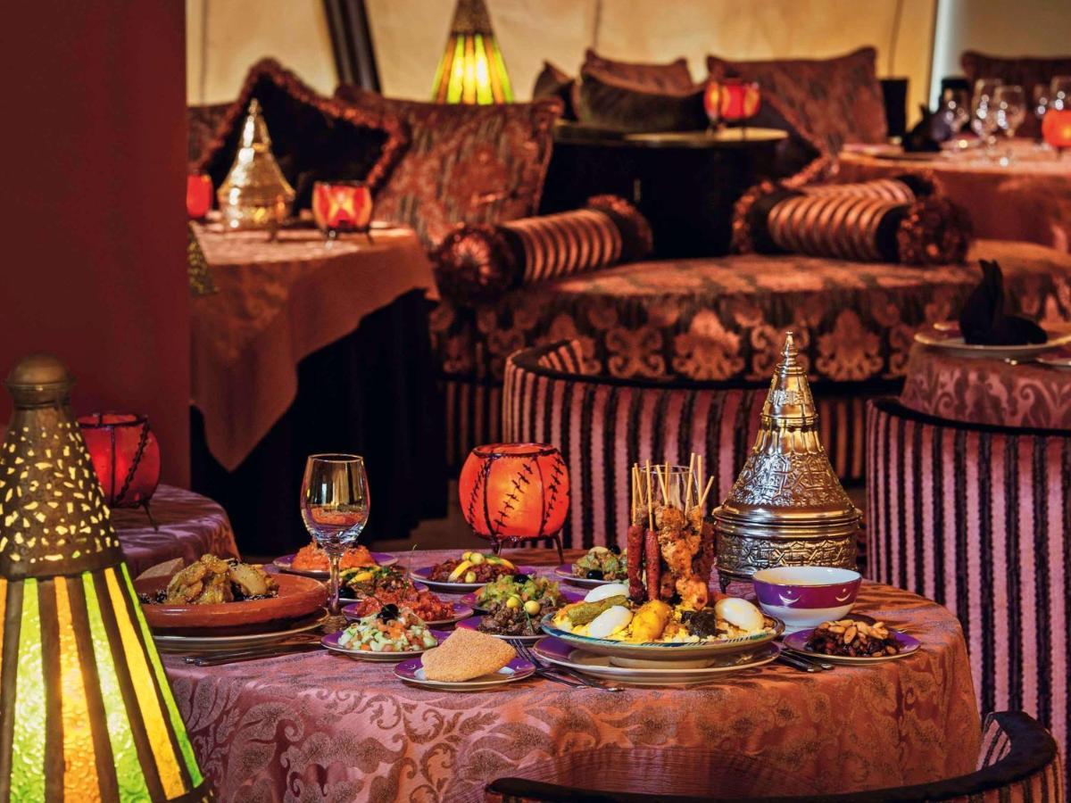 Moevenpick Hotel & Casino Malabata Tanger Εξωτερικό φωτογραφία A table at Al Dar